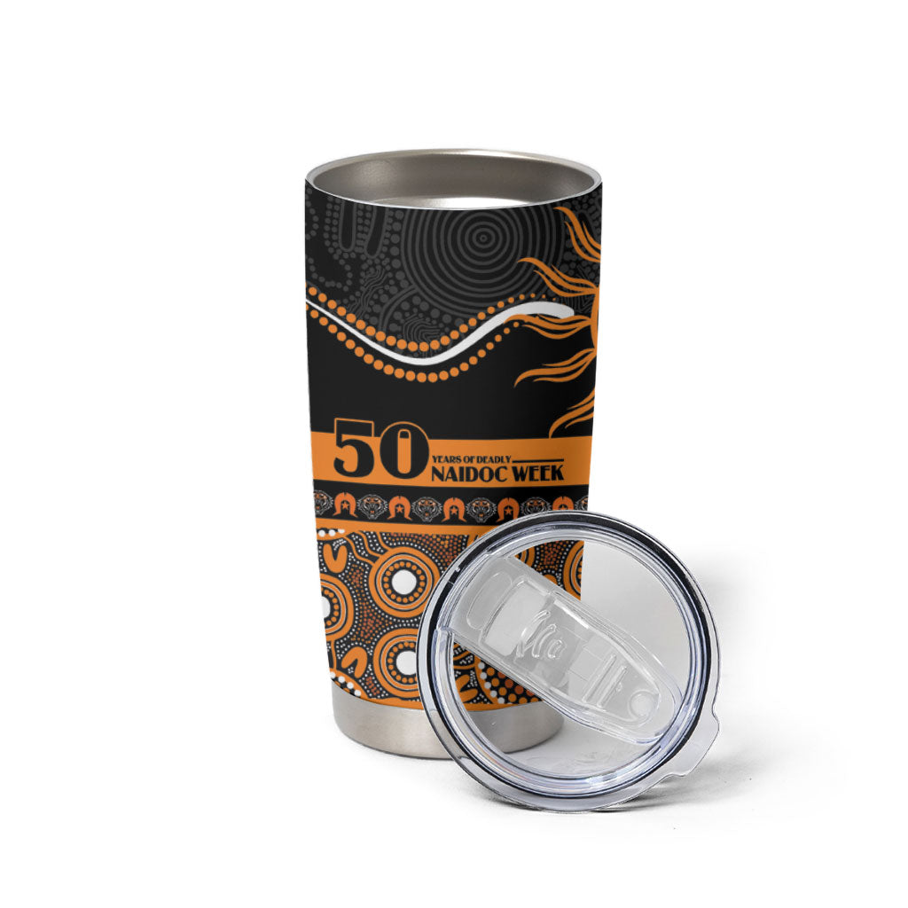 Tigers NAIDOC Week Personalised Tumbler Cup Aboriginal Torres Strait Islanders Vibe