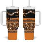 Tigers NAIDOC Week Personalised Tumbler With Handle Aboriginal Torres Strait Islanders Vibe