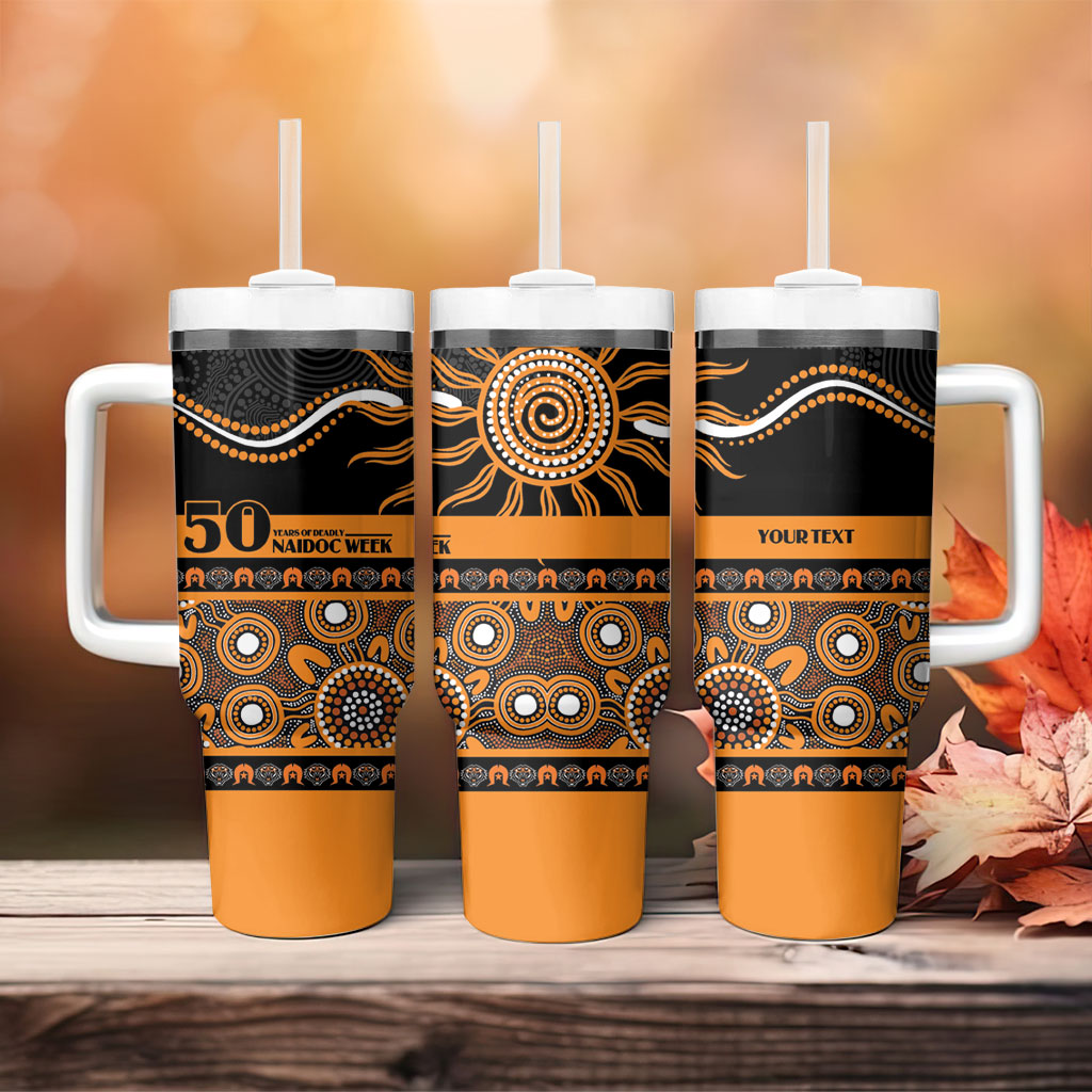 Tigers NAIDOC Week Personalised Tumbler With Handle Aboriginal Torres Strait Islanders Vibe