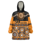 Tigers NAIDOC Week Personalised Wearable Blanket Hoodie Aboriginal Torres Strait Islanders Vibe
