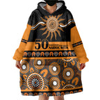 Tigers NAIDOC Week Personalised Wearable Blanket Hoodie Aboriginal Torres Strait Islanders Vibe