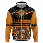 Tigers NAIDOC Week Personalised Zip Hoodie Aboriginal Torres Strait Islanders Vibe