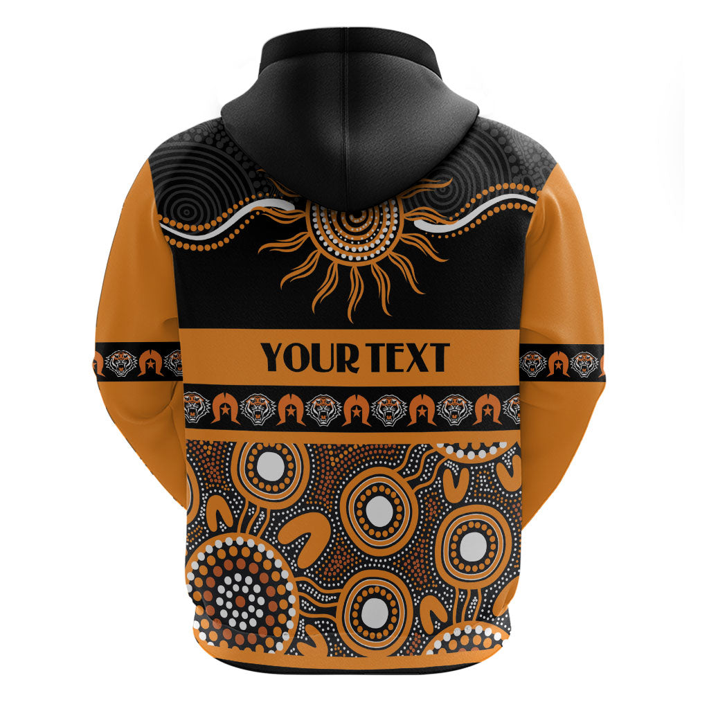 Tigers NAIDOC Week Personalised Zip Hoodie Aboriginal Torres Strait Islanders Vibe