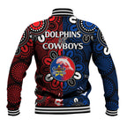 nrl-dolphins-combine-cowboys-rugby-baseball-jacket-indigenous-aboriginal-style