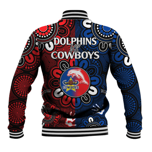 nrl-dolphins-combine-cowboys-rugby-baseball-jacket-indigenous-aboriginal-style