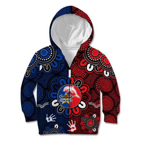 nrl-dolphins-combine-cowboys-rugby-kid-hoodie-indigenous-aboriginal-style