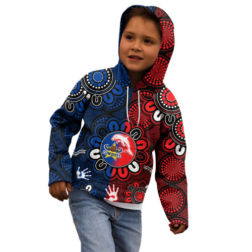 nrl-dolphins-combine-cowboys-rugby-kid-hoodie-indigenous-aboriginal-style