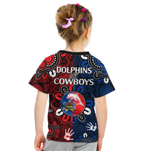 nrl-dolphins-combine-cowboys-rugby-kid-t-shirt-indigenous-aboriginal-style