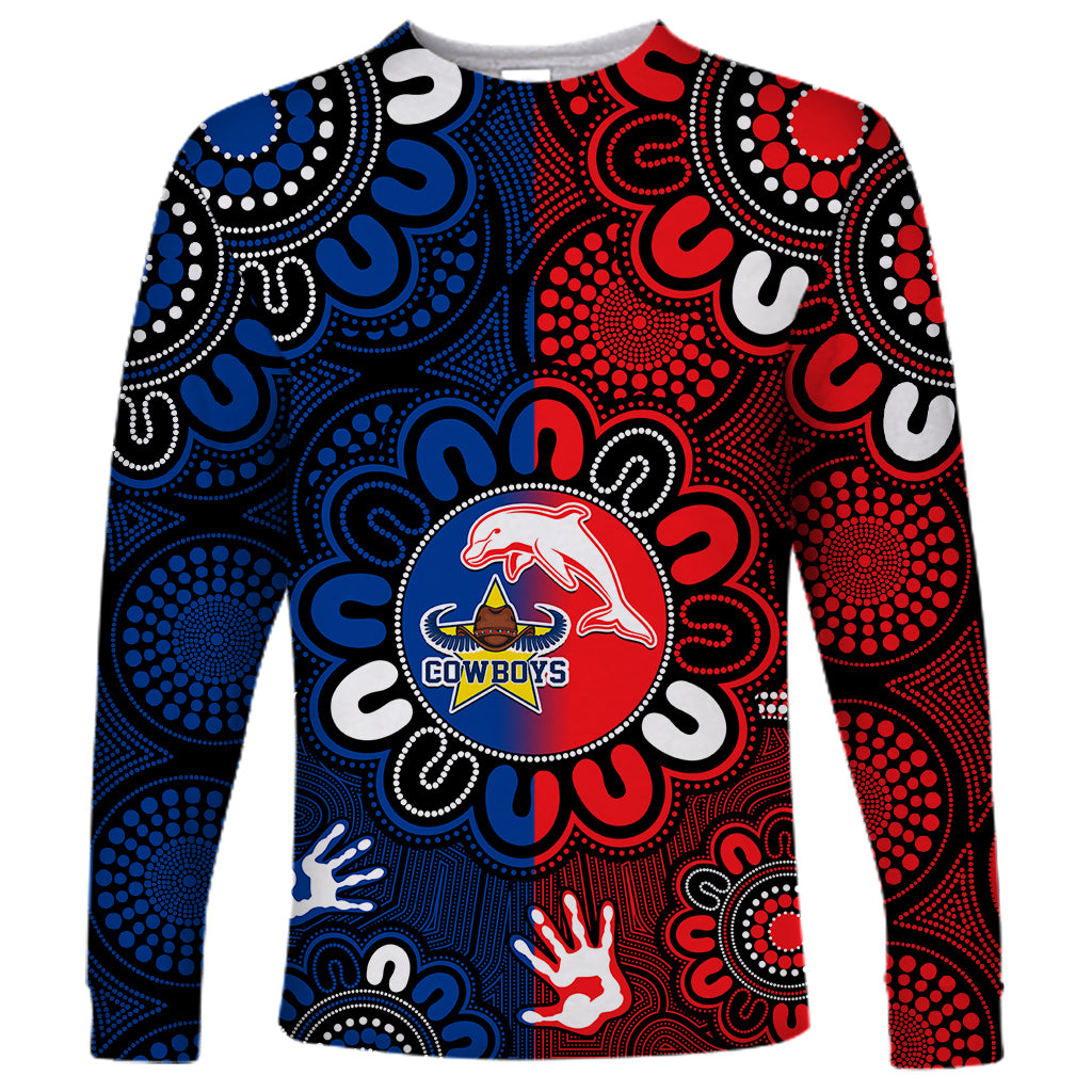 nrl-dolphins-combine-cowboys-rugby-long-sleeve-shirt-indigenous-aboriginal-style