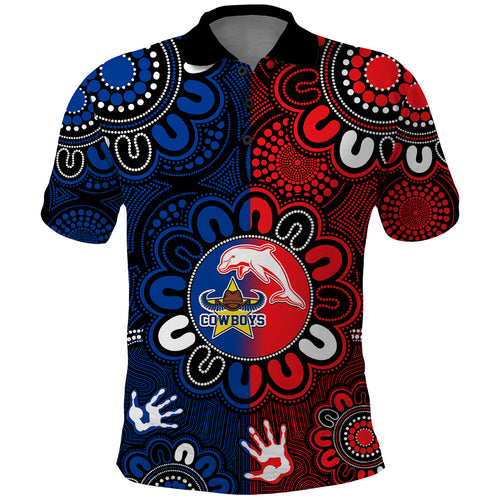 nrl-dolphins-combine-cowboys-rugby-polo-shirt-indigenous-aboriginal-style