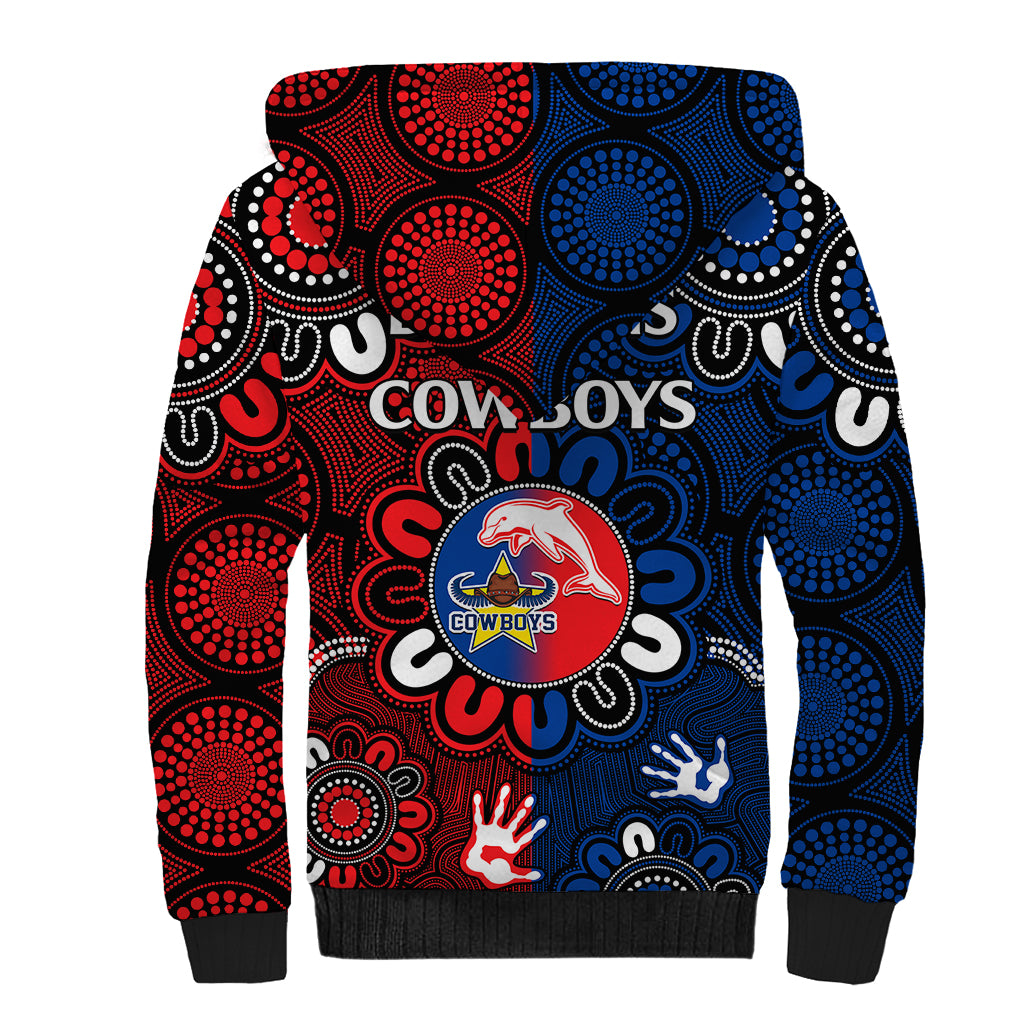 nrl-dolphins-combine-cowboys-rugby-sherpa-hoodie-indigenous-aboriginal-style