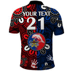 custom-text-and-number-nrl-dolphins-combine-cowboys-rugby-polo-shirt-indigenous-aboriginal-style