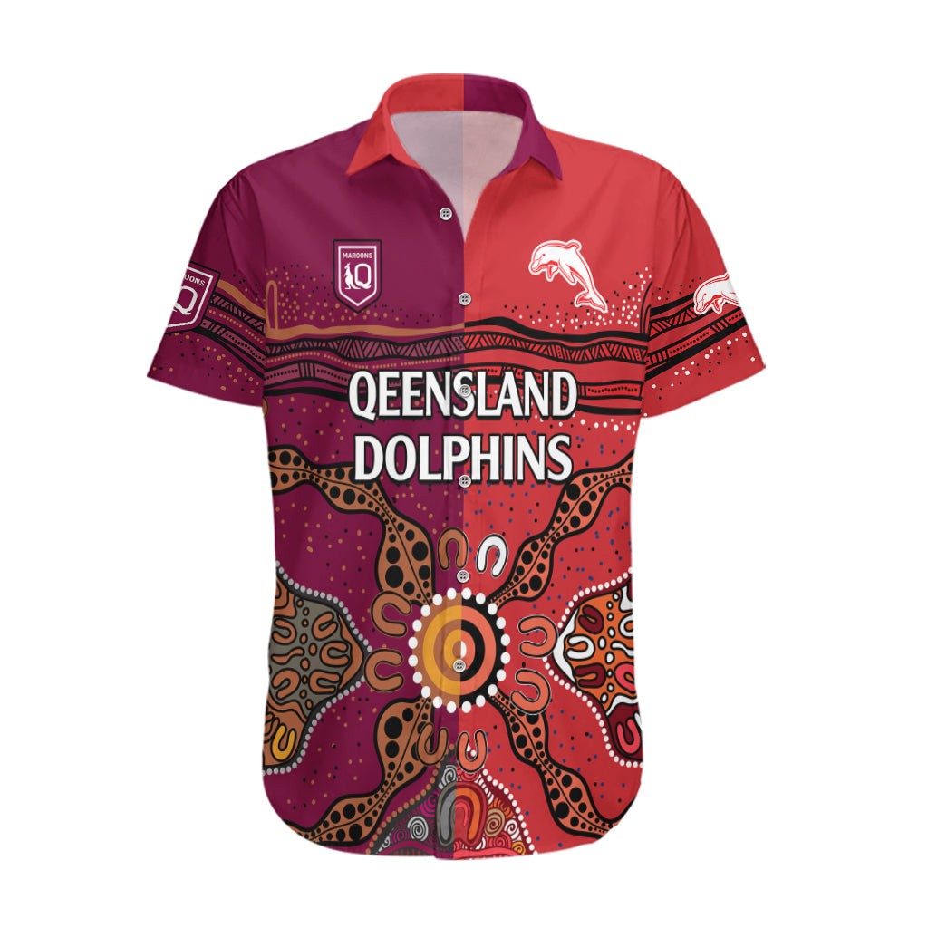 nrl-dolphins-combine-queensland-origin-hawaiian-shirt-aboriginal-2023