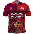 custom-text-and-number-nrl-dolphins-combine-queensland-origin-polo-shirt-aboriginal-2023