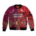 custom-text-and-number-nrl-dolphins-combine-queensland-origin-sleeve-zip-bomber-jacket-aboriginal-2023