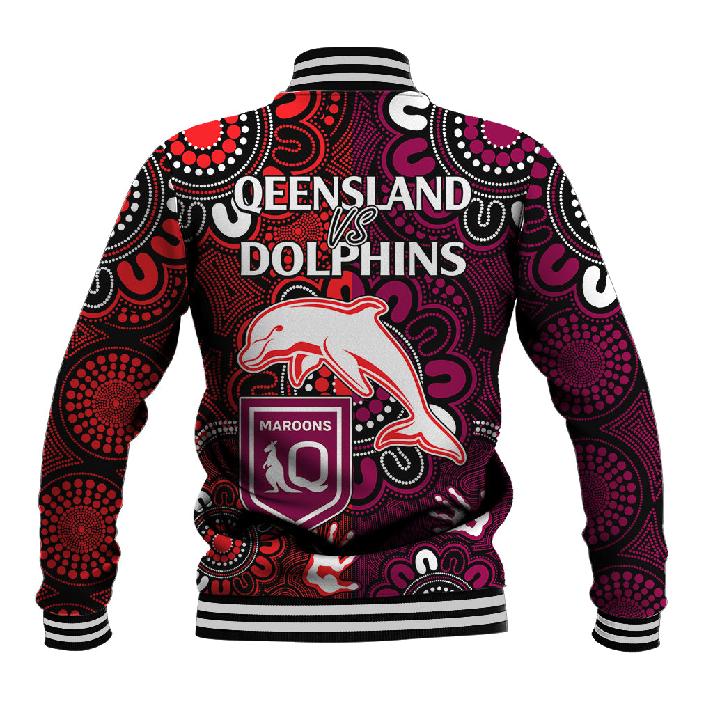 nrl-dolphins-combine-queensland-origin-baseball-jacket-indigenous-aboriginal-style