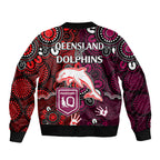 nrl-dolphins-combine-queensland-origin-bomber-jacket-indigenous-aboriginal-style