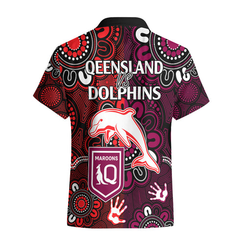 nrl-dolphins-combine-queensland-origin-hawaiian-shirt-indigenous-aboriginal-style