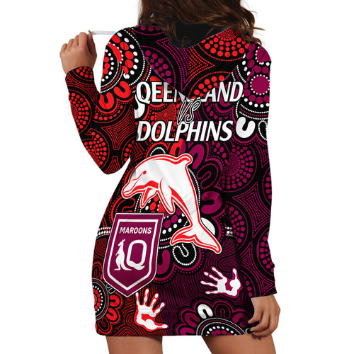 nrl-dolphins-combine-queensland-origin-hoodie-dress-indigenous-aboriginal-style