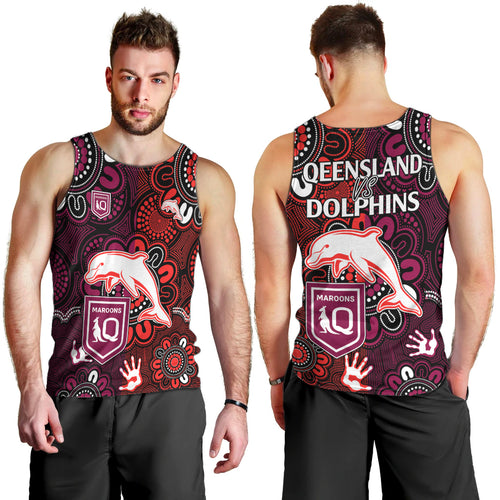 nrl-dolphins-combine-queensland-origin-men-tank-top-indigenous-aboriginal-style