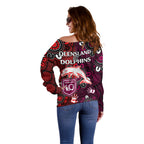 nrl-dolphins-combine-queensland-origin-off-shoulder-sweater-indigenous-aboriginal-style