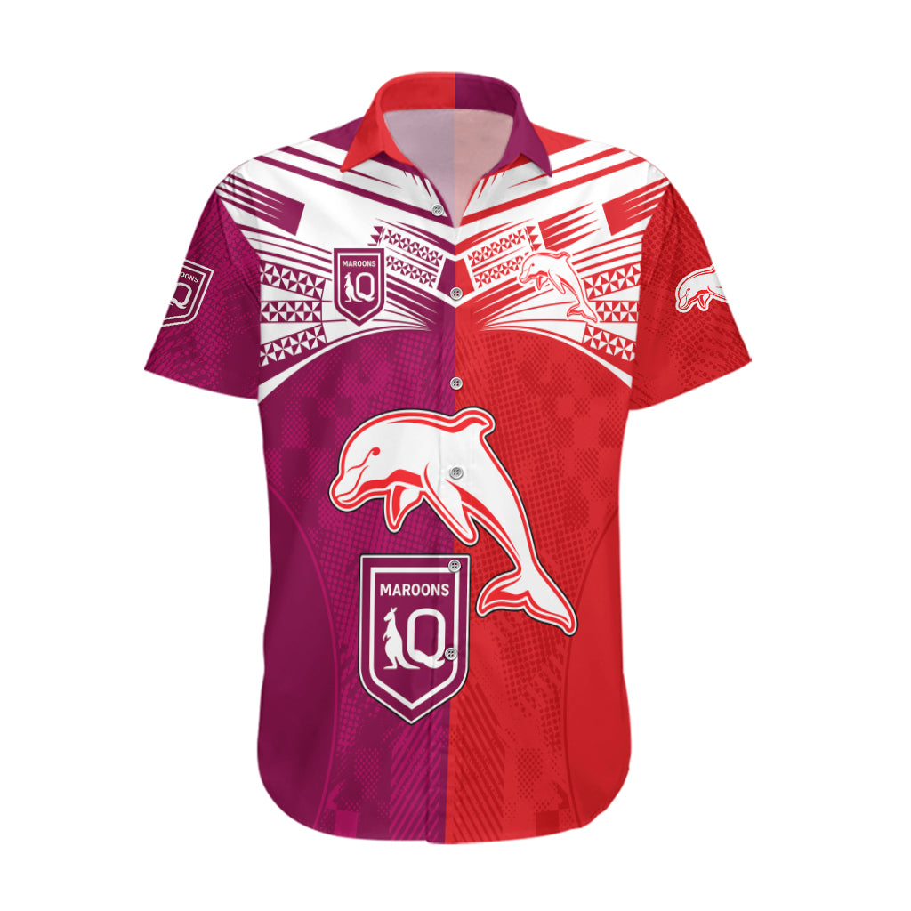 nrl-dolphins-combine-queensland-origin-hawaiian-shirt-sporty-style-2023