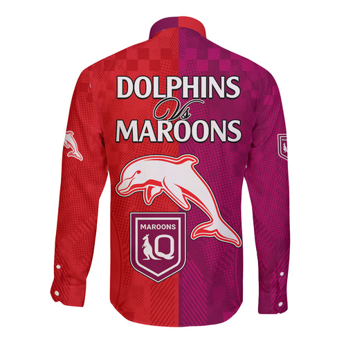 nrl-dolphins-combine-queensland-origin-long-sleeve-button-shirt-sporty-style-2023