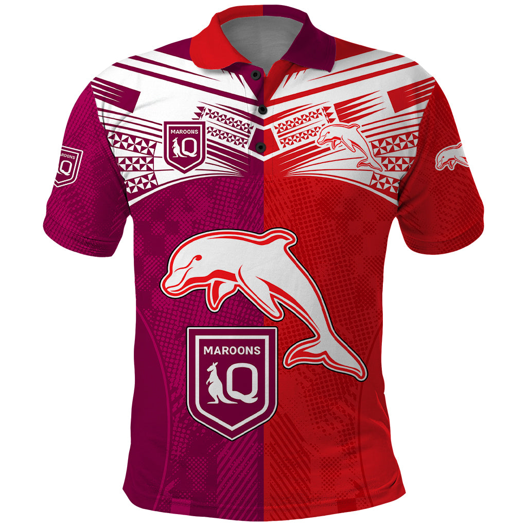 nrl-dolphins-combine-queensland-origin-polo-shirt-sporty-style-2023