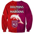 nrl-dolphins-combine-queensland-origin-sweatshirt-sporty-style-2023