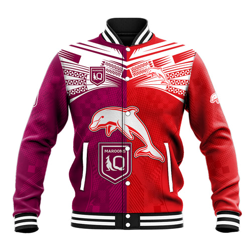 custom-text-and-number-nrl-dolphins-combine-queensland-origin-baseball-jacket-sporty-style-2023