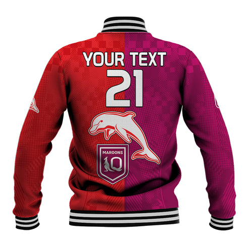 custom-text-and-number-nrl-dolphins-combine-queensland-origin-baseball-jacket-sporty-style-2023