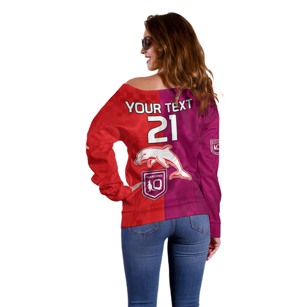custom-text-and-number-nrl-dolphins-combine-queensland-origin-off-shoulder-sweater-sporty-style-2023
