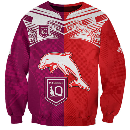 custom-text-and-number-nrl-dolphins-combine-queensland-origin-sweatshirt-sporty-style-2023