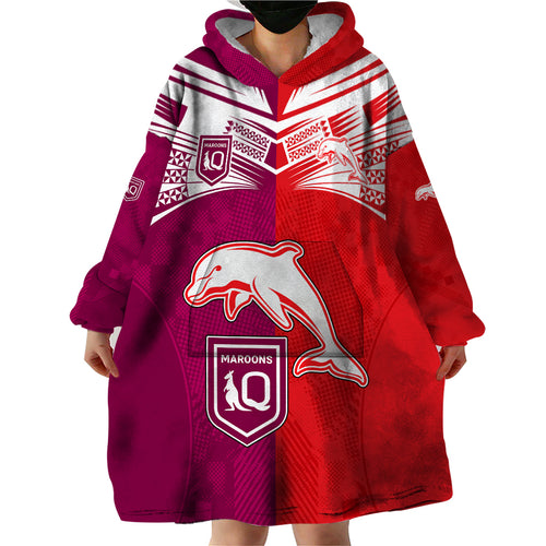 custom-text-and-number-nrl-dolphins-combine-queensland-origin-wearable-blanket-hoodie-sporty-style-2023