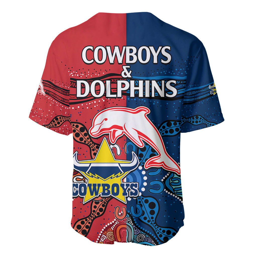 nrl-half-dolphins-and-half-cowboys-rugby-baseball-jersey-aboriginal-2023