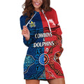 nrl-half-dolphins-and-half-cowboys-rugby-hoodie-dress-aboriginal-2023
