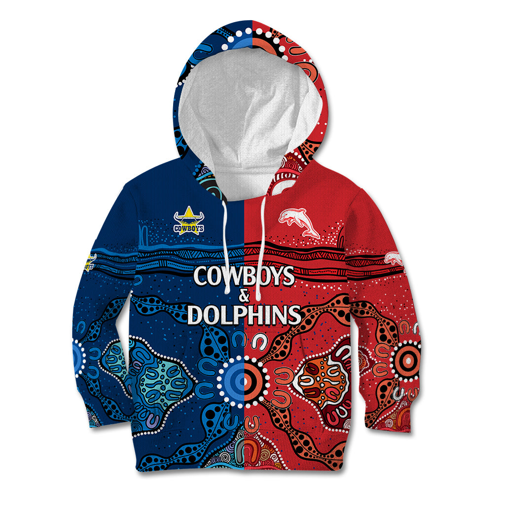 nrl-half-dolphins-and-half-cowboys-rugby-kid-hoodie-aboriginal-2023