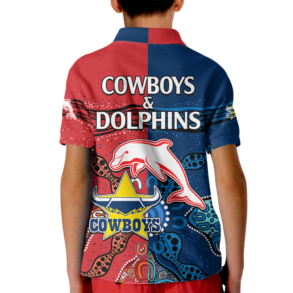 nrl-half-dolphins-and-half-cowboys-rugby-kid-polo-shirt-aboriginal-2023