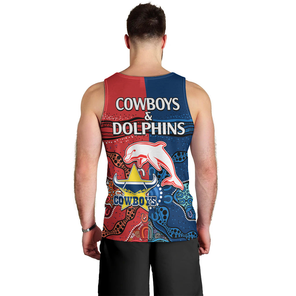 nrl-half-dolphins-and-half-cowboys-rugby-men-tank-top-aboriginal-2023