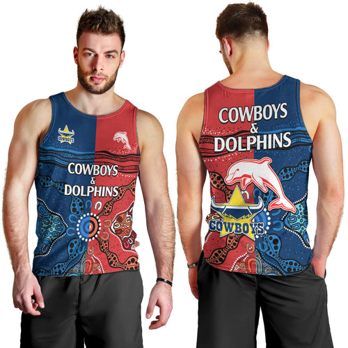 nrl-half-dolphins-and-half-cowboys-rugby-men-tank-top-aboriginal-2023