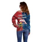 nrl-half-dolphins-and-half-cowboys-rugby-off-shoulder-sweater-aboriginal-2023