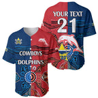 custom-text-and-number-nrl-half-dolphins-and-half-cowboys-rugby-baseball-jersey-aboriginal-2023