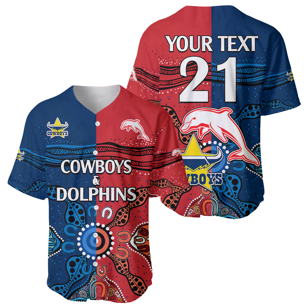 custom-text-and-number-nrl-half-dolphins-and-half-cowboys-rugby-baseball-jersey-aboriginal-2023