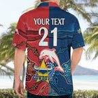 custom-text-and-number-nrl-half-dolphins-and-half-cowboys-rugby-hawaiian-shirt-aboriginal-2023