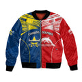 custom-text-and-number-nrl-half-dolphins-and-half-cowboys-rugby-bomber-jacket-sporty-style