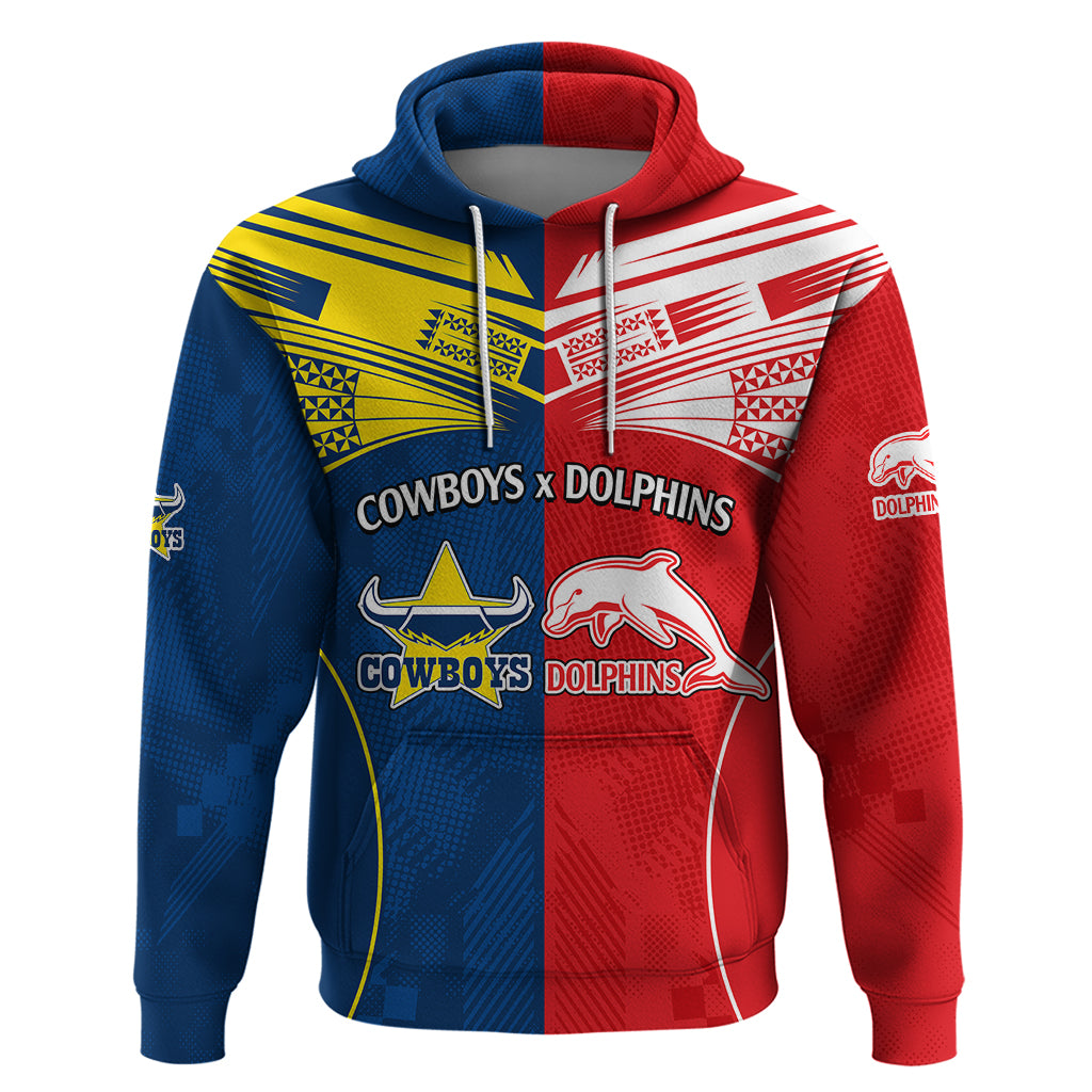 custom-text-and-number-nrl-half-dolphins-and-half-cowboys-rugby-hoodie-sporty-style