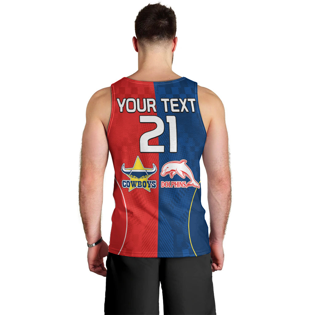 custom-text-and-number-nrl-half-dolphins-and-half-cowboys-rugby-men-tank-top-sporty-style