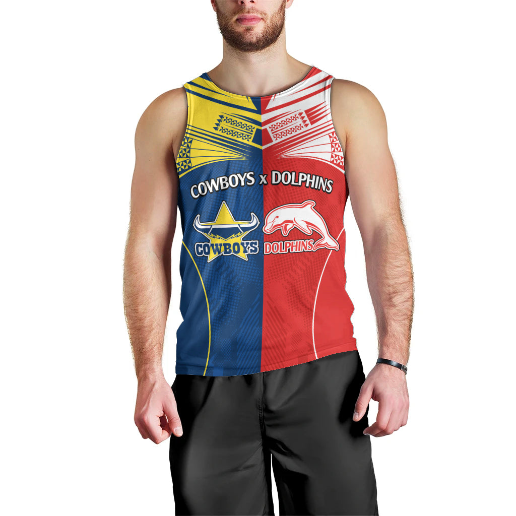 custom-text-and-number-nrl-half-dolphins-and-half-cowboys-rugby-men-tank-top-sporty-style