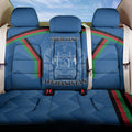 Custom Afghanistan Cricket Back Car Seat Cover Afghan Coat Of Arm with Special Flag