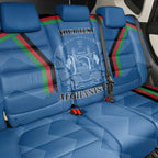 Custom Afghanistan Cricket Back Car Seat Cover Afghan Coat Of Arm with Special Flag